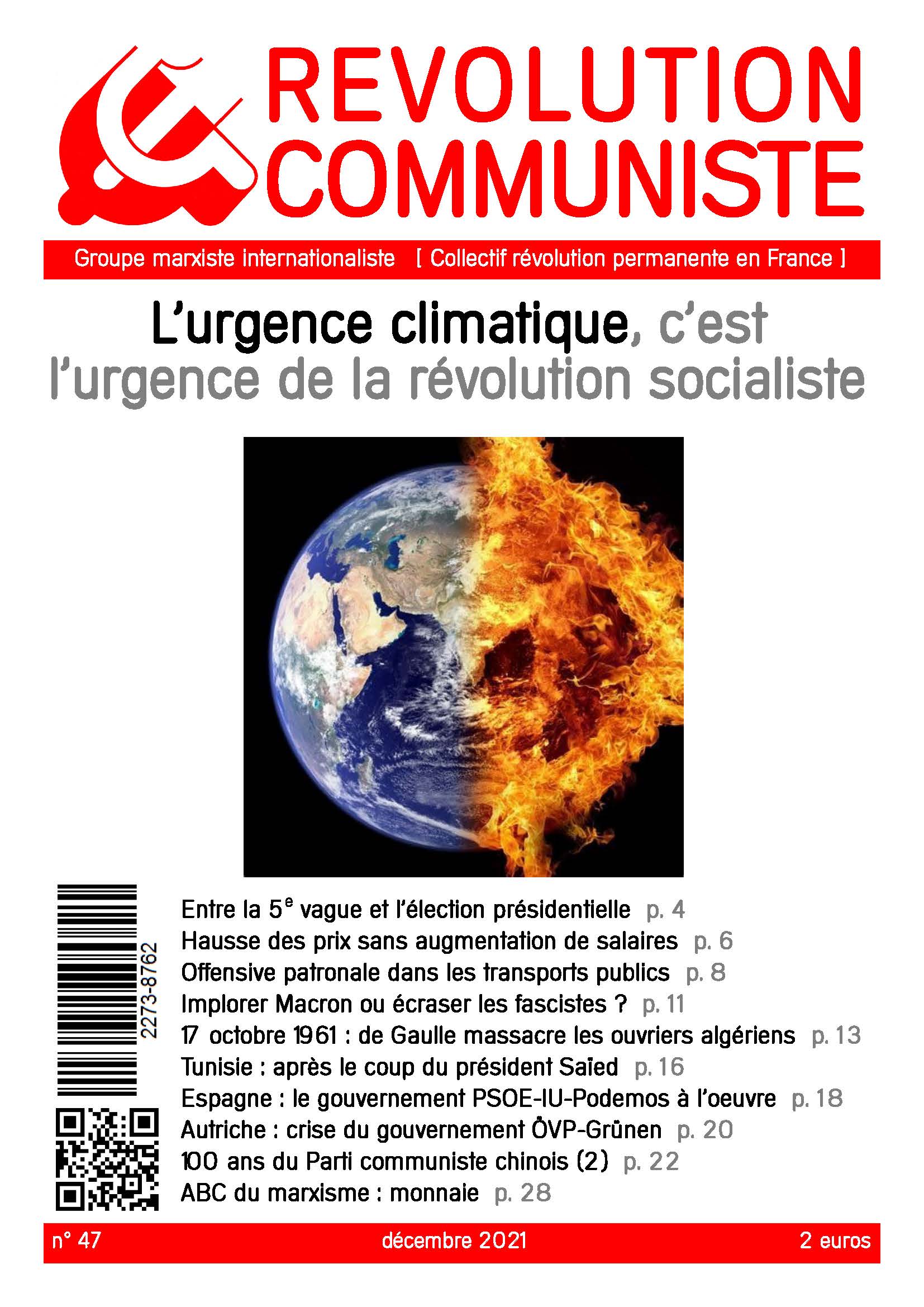 couverture Révolution communiste 46