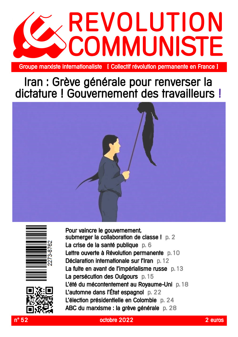 couverture Révolution communiste 52