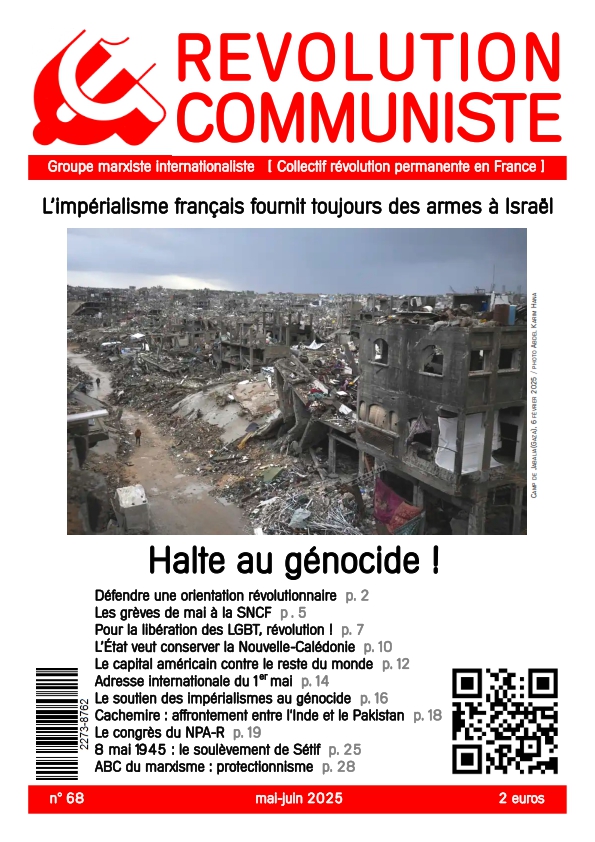 couverture Révolution communiste 68